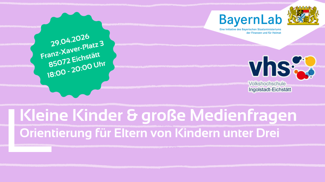 Das BayernLab Eichstätt bietet im Rahmen den VHS Kurs 